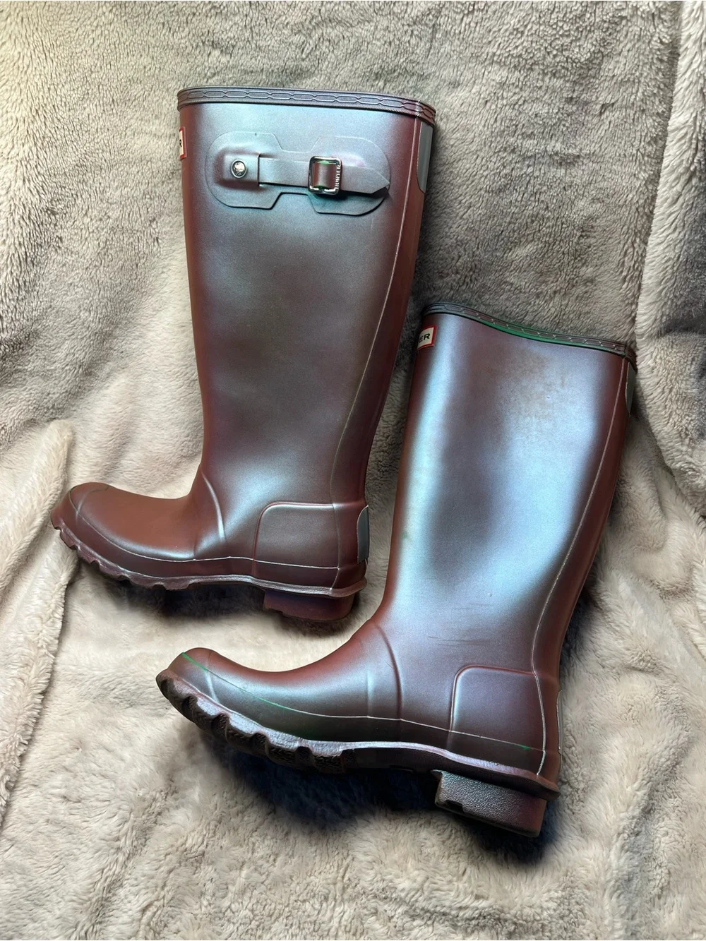 Hunter Original Tall rain boots girls size 6